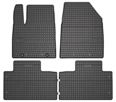 Produktbild von Gummi-Fußmatten für BYD Atto2 2024- (SUV) – 4-tlg, Schwarz, passgenau – Wielganizator SolidPRO
