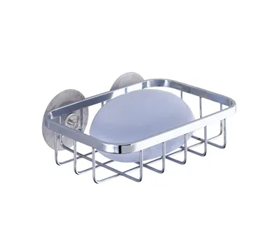 Produktbild von WENKO Seifen Ablage Schale Halter Bad Küche Igel Unterlage aus Edelstahl RAGUSA