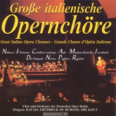 Produktbild von Grosse Italienische Opernchöre