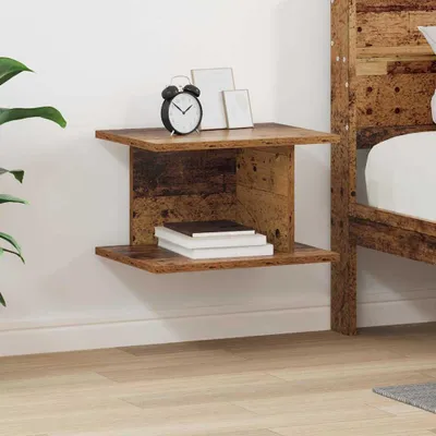 Obrázok produktu pre vidaXL Nočný stolík staré drevo 40 x 30 x 25 cm drevený materiál