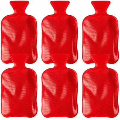 Produktbild von Taschenwärmer 6er Set Wärmflasche Motiv Wärmepad Pad Handwärmer Wiederverwendbar