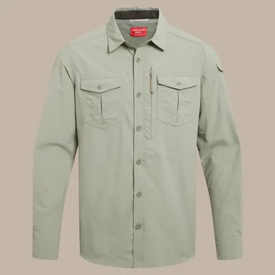 Produktbild von NosiLife Adventure Long Sleeved Shirt III Men XXL grün - bayleaf