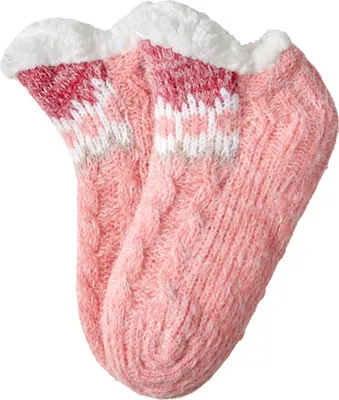 Produktbild von Gestrickte Haussocken, flauschige Winter-Knöchelsocken mit rutschfesten Noppen, niedrige, warme Socken für Zuhause, Wohnzimmer, Schlafzimmer, Spielzimmer
