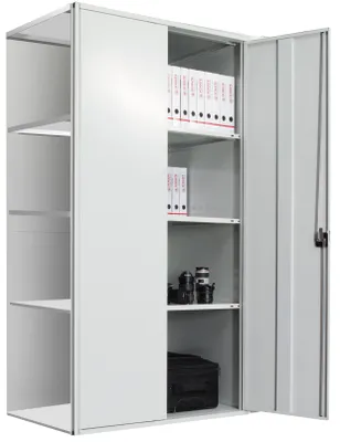 Produktbild von Flügeltürschrank - Anbauregal - 2000x1000x800 mm, Typ 150 kg