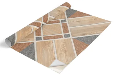 Obrázok produktu pre Fólia na nábytok Tulup – samolepiaca fólia na nábytok – samolepiaca fólia 75 x 150 cm – fólia na skriňu – fólia na nábytok – fólia do kuchyne – vodovzdorná – umývateľná – samolepiaca – bez vzduchových bublín – drevená mozaika