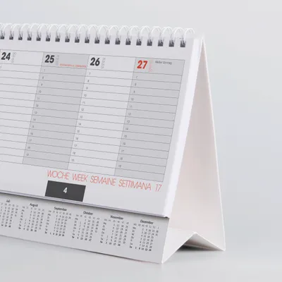 Image de 2027 BRUNNEN Agenda horizontal 30 x 11 cm noir 2 pages/1 semaine