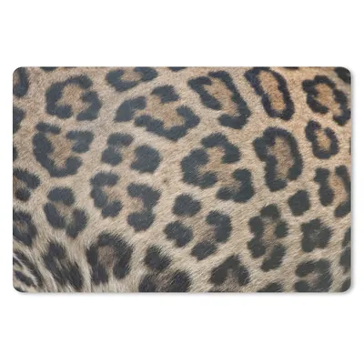 Produktbild von MuchoWow® Schreibtischunterlage Leopardenmuster 60x40 cm - XXL Mauspad - Großes Mauspad