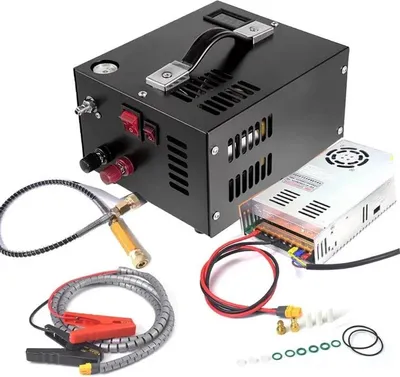 Obrázek produktu pro Vzduchový kompresor PCP, vysokotlaký, přenosný design, černý – EU 220 V