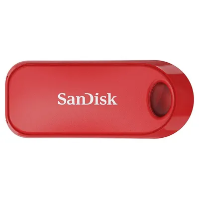 Obrázok produktu pre SanDisk Cruzer Snap, 32 GB, USB Typ-A, 2.0, Klzné, 6,1 g, Červená