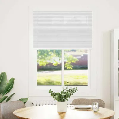 Obrázok produktu pre vidaXL Plisovaná roleta biela 100x150 cm šírka látky 99,4 cm polyester