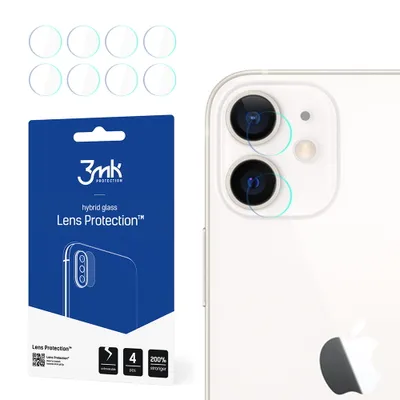 Zdjęcie produktu dla Szkło ochronne 3MK Lens Protect do iPhone 12 na aparat