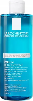 Produktbild von La Roche-Posay 3337872414282, Shampoo, Empfindliches Haar, 400 ml, Anti-Juckreiz, Ernährung, Glanz, Beruhigend, 1 Stück(e)