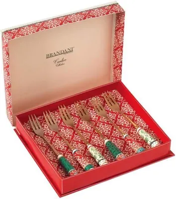 Produktbild von Dessertgabeln-Set von Brandani