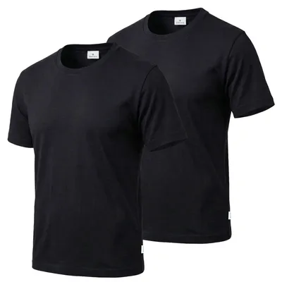 Produktbild von BASEFIELD Herren T-Shirt mit Rundhals-Ausschnitt | 2 Stück | 8024