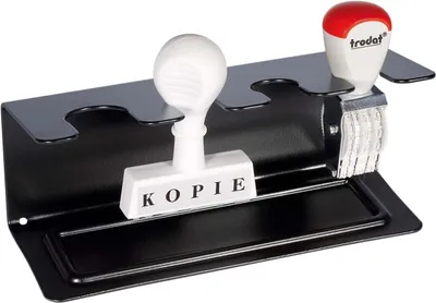 Produktbild von Schwarzer Stempelträger für 4 Stempel