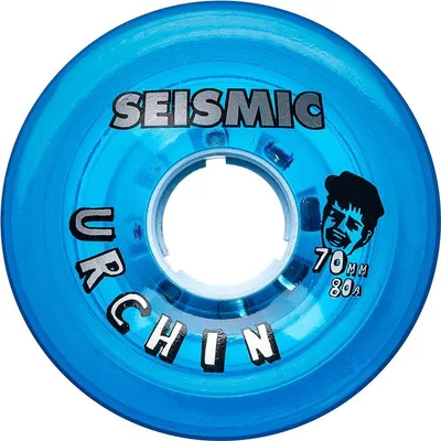Obrázok produktu pre Kolesá na skateboard - Urchin 70x44 mm 80a - Crystal Clear Blue - Whurchn 70 80A Cb - Seismic