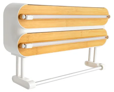 Productafbeelding van 3-in-1 Wandrolhouder met Magnetische Foliesnijder