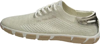 Image de Chaussure à voile TBS Jazaria, Tennis Knit Eco PET, Chine Blanc + Gold, semelle amovible, H7L97 38