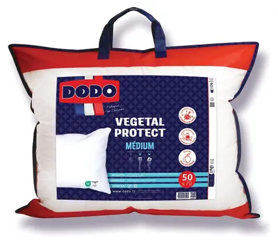 Produktbild von Kopfkissen DODO Anti Milben behandelt - natürlich mit ätherischem Pfefferminzöl - 50x70cm VEGETAL PROTECT