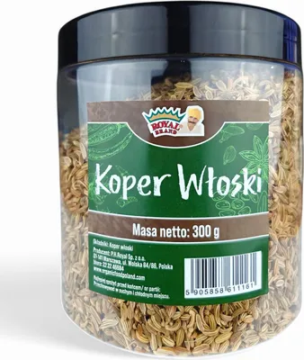 Immagine prodotto di Finocchio in barattolo, verde 300G Marca Reale
