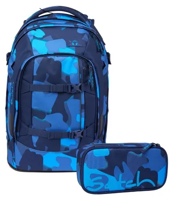 Produktbild von Satch Schulrucksack-Set PACK Blau 2-teilig