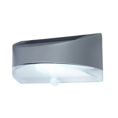 Zdjęcie produktu dla Lampa solarna zewnętrzna ścienna LED 1W z czujnikiem ruchu BREAD 6901501000 Lutec