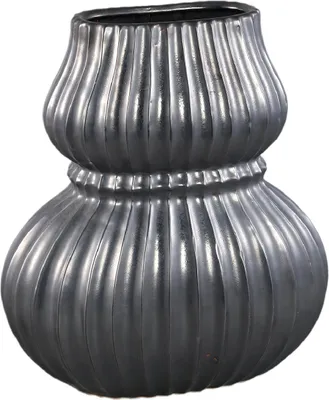 Produktbild von PTMD - Halta Vase - Schwarz - 36x23x40cm
