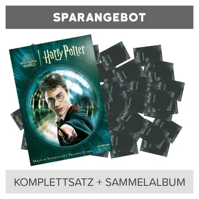 Produktbild von Harry Potter Magical Inspiration (2025) Trading Cards - Alle Karten komplett plus Sammelmappe (ohne limitierte oder andere Sonderkarten)