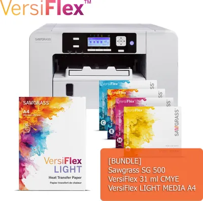Produktbild von [BUNDLE] VersiFlex SG 500 + 31 ml + Light Media A4 / 50
