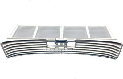 A lint filter for a washing machine or dryer, shown against a white background.