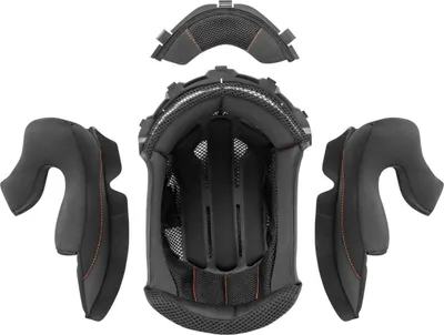 Image de Intérieur de casque noir ACERBIS pour casque SEREL Taille XL