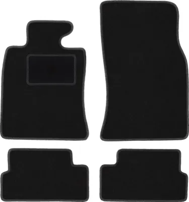 Image de Tapis de sol en velours noir pour : Mini Cooper II R57 Cabriolet (2006-2013)