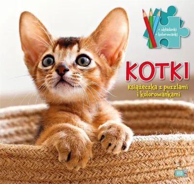 Produktbild von Kotki. Książeczka z Puzzlami i Kolorowankami