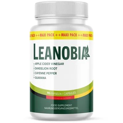 Image de Leanobia gélules | Idéal pour accompagner ton objectif | pour hommes & femmes | Contenu 90 gélules