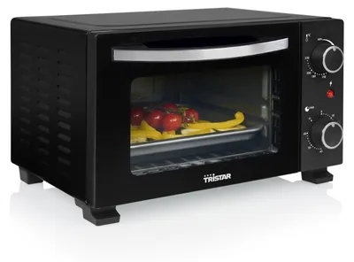 Productafbeelding van Tristar Minioven OV-3610, 800W, 10 liter, thermostaat (90-230°C), timer (60 minuten), roestvrij staal, zwart