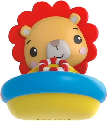 Immagine prodotto di Fisher Price Leone ed elefante in barca galleggiante multicolore Taglia unica