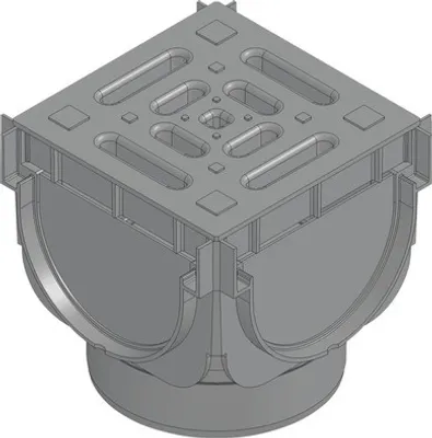 Produktbild von Hauraton TOP X Universalkasten komplett schwarz DN/OD 110 mm