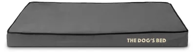 Ersatzbezug für Hundebett, Oxford-Stoff, 86x56x7,5 cm, grau