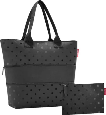 Produktbild von Reisenthel Shopper Set Glossy Dots Black