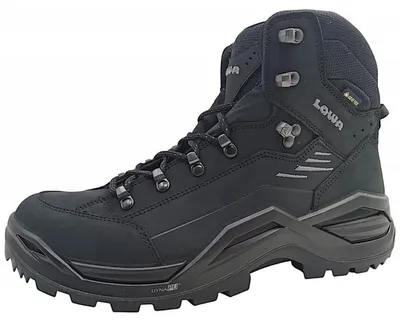 Immagine prodotto di Scarpe sportive Lowa Renegade Evo GTX MID da uomo, stivali da trekking, colore nero, adatte anche per il tempo libero