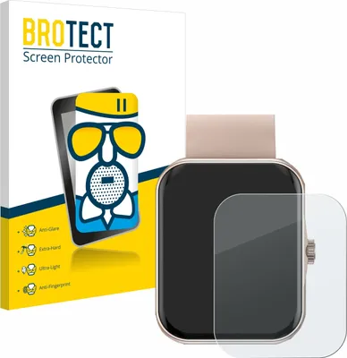 Produktbild von BROTECT Entspiegelungs Schutzglas für Mutoy Smartwatch 1.83" Schutzfolie Panzer Folie Glas Display Schutz matt