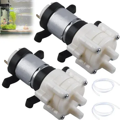 Obrázek produktu pro Kompaktní 12V vodní čerpadlo s průtokem 1,5–2 l/min pro akvária a zavlažování