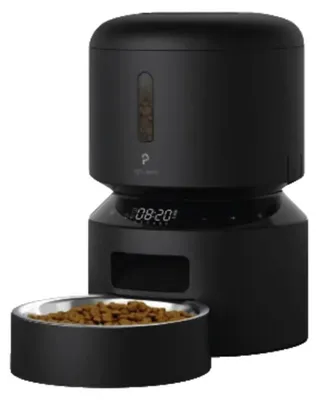 Produktbild von Petlibro Granary, Haustierfutterautomat, Schwarz, Katze, 3 l, LED, AC