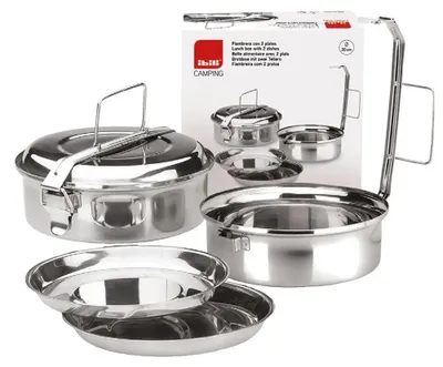 Immagine prodotto di Ibili 20 Cm Lunch Box Argento Argento Taglia Unica
