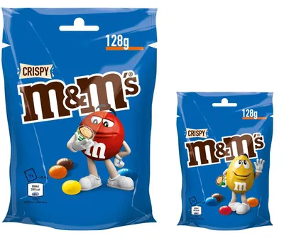 Produktbild von M&M'S Crispy 128g