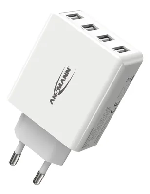 Obrázok produktu pre Ansmann Home Charger HC430 - Napájací zdroj - 30 Watt - 6 A - 4 výstupné porty (USB)