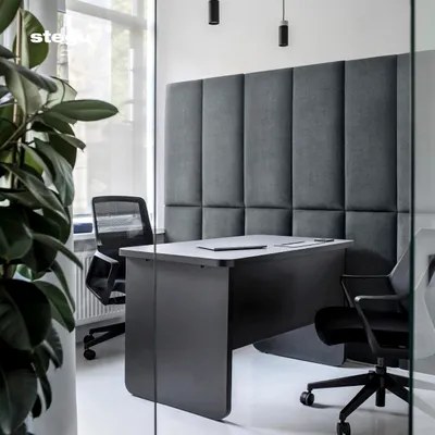 Produktbild von Wandkissen Kingston grau Gewebte-Optik 30 x 90 cm