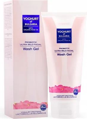 Produktbild von Gesichtsreinigungsgel mit Bio-Rosenöl YOGHURT OF BULGARIA 200 ml