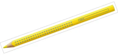 Image de FABER-CASTELL Crayon de couleur JUMBO GRIP, jaune cadmium