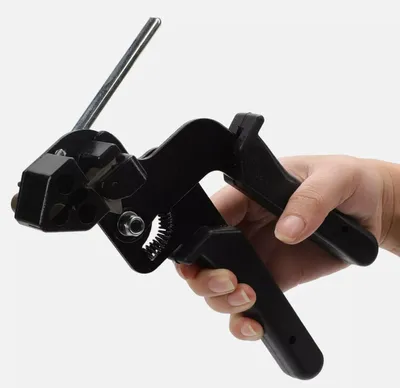 Produktbild von Kabelbinderzange Set Spannwerkzeug Kabelbinderpistole mit 30 Stk. Edelstahl Kabelbinder